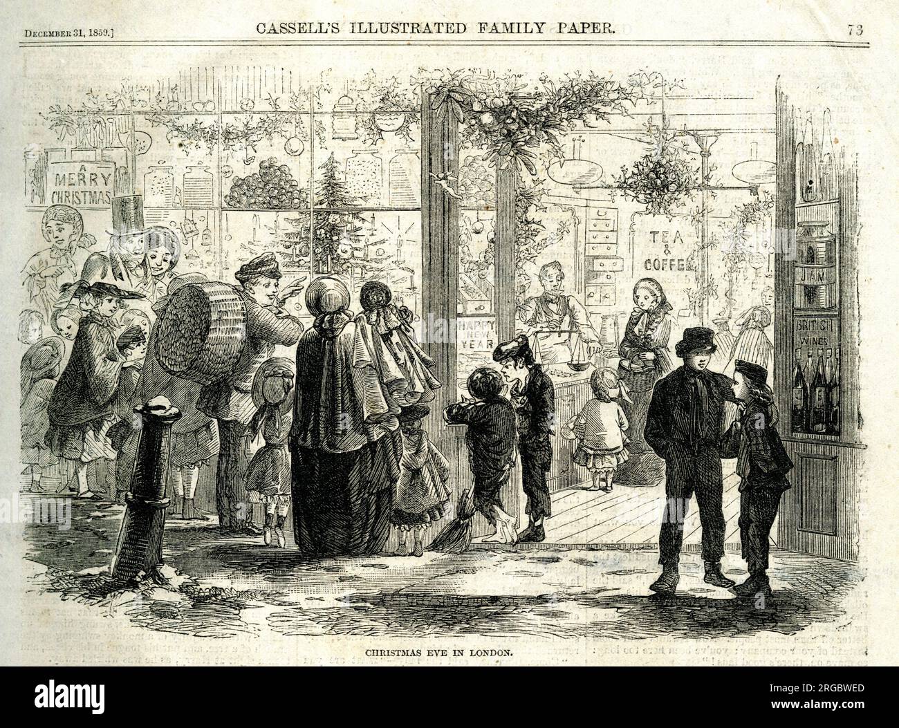 Christmas Eve In London Stock Photo Alamy christmas-eve-in-london-stock-photo-alamy