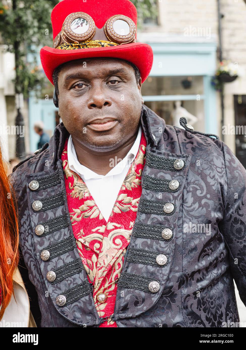 Hebden Bridge Steampunk Festival Stock Photo Alamy