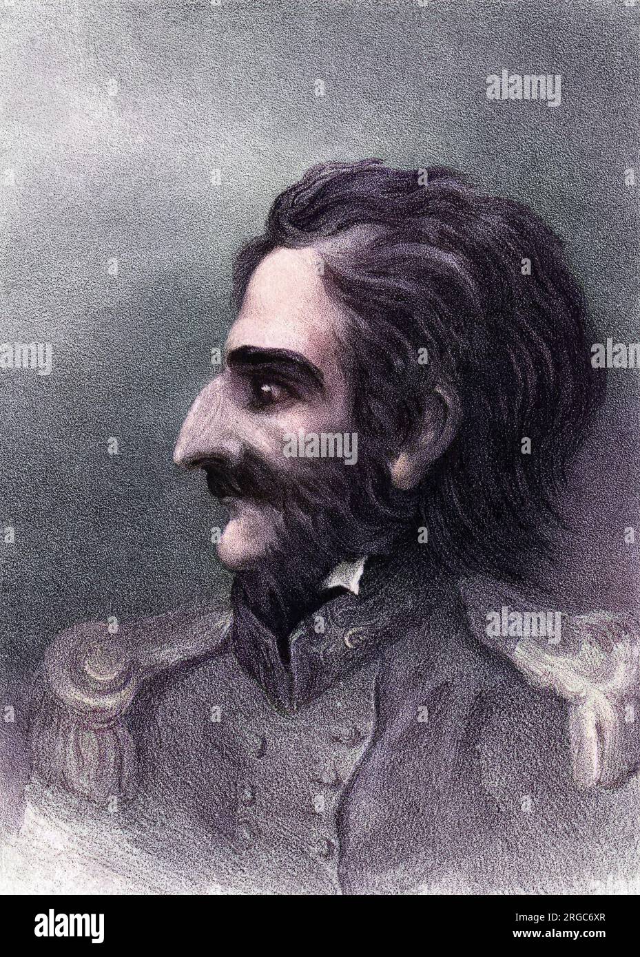 SIR CHARLES JAMES NAPIER (1782 - 1853), British military commander. Stock Photo