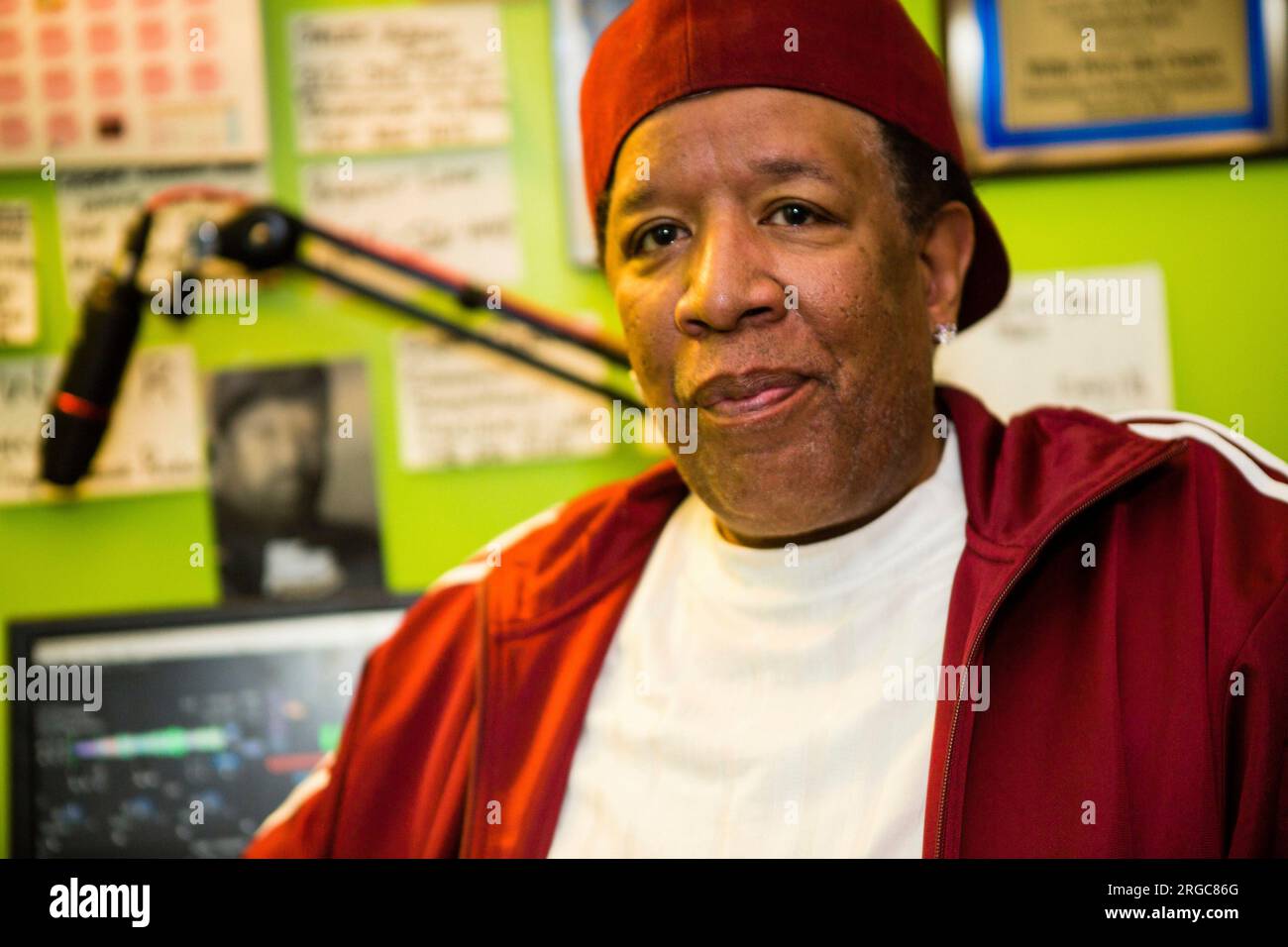 Willie Perry known as DJ Casper poses for a photo Tuesday Oct