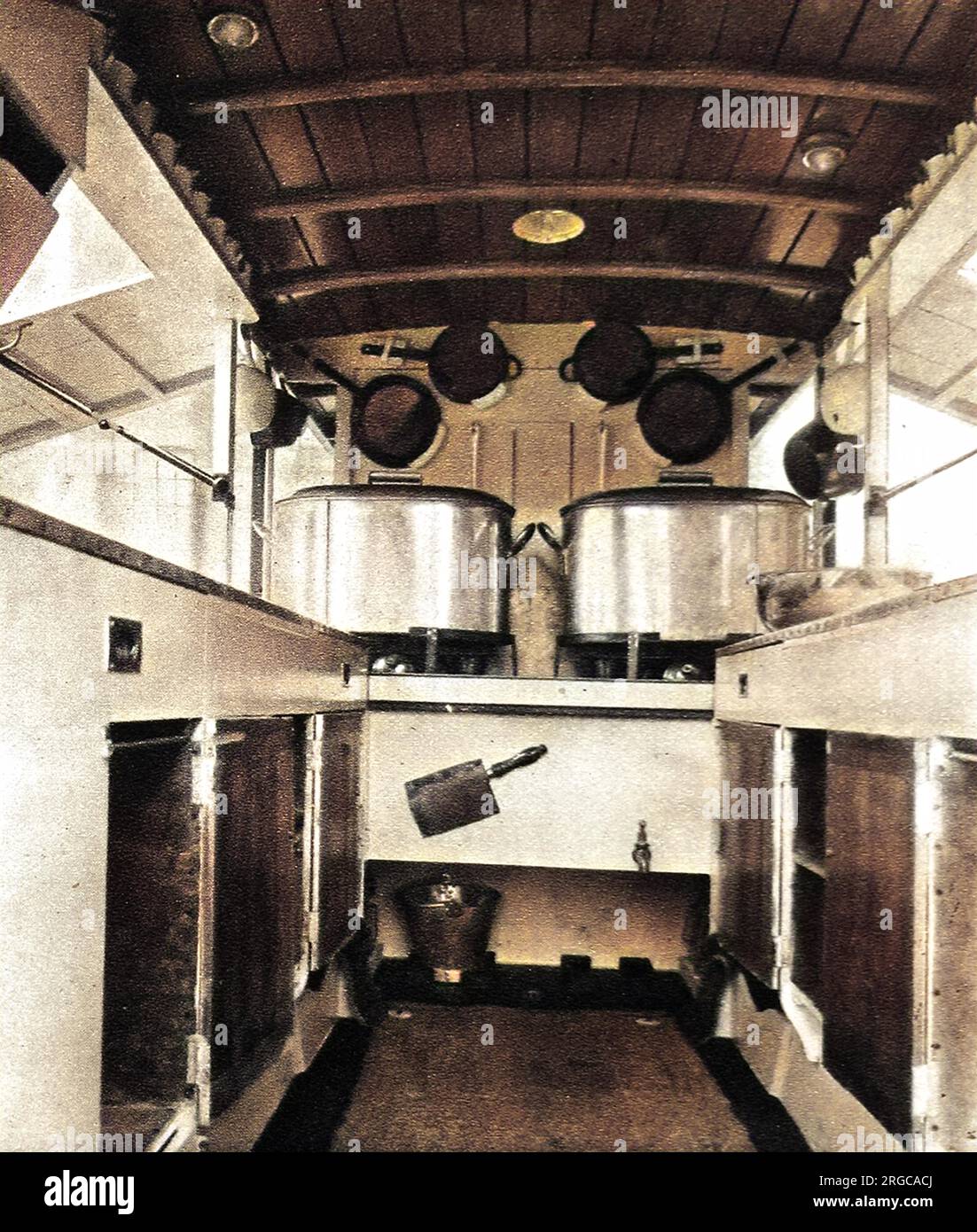 The field kitchen was donated by Dr Hector Munro and designed by Barker