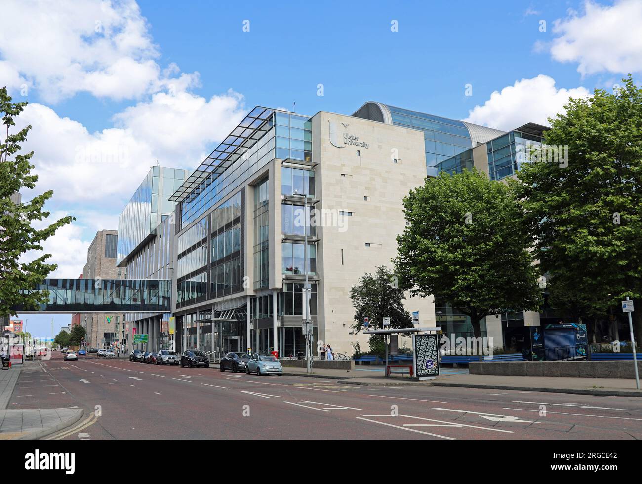 Ulster University building in Belfast Stock Photo Alamy