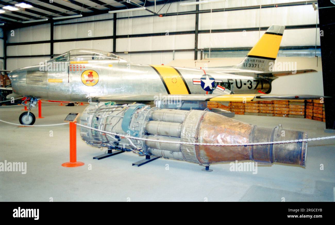 North American F86F25NH Sabre 5113371 (MSN 176302) with General