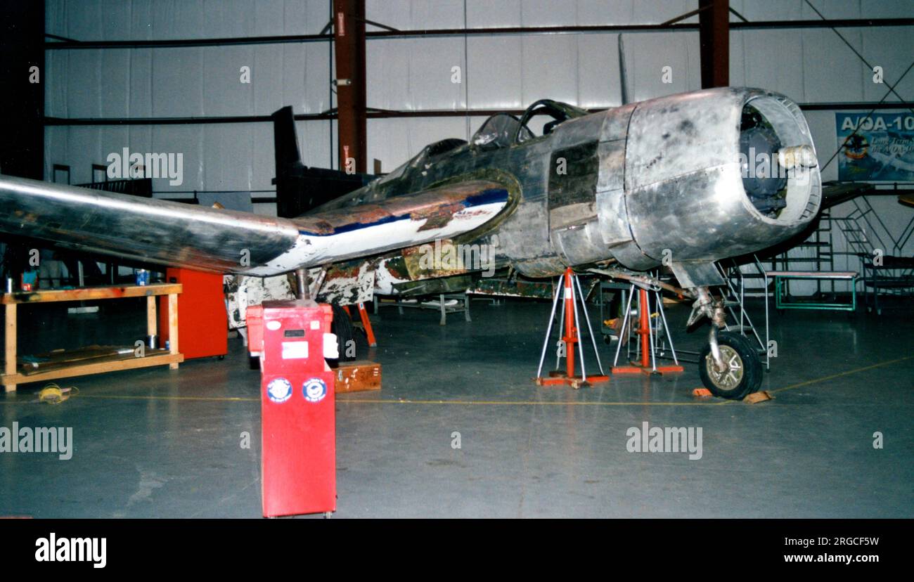 Douglas BTD1 Destroyer 04959 (MSN 1891), under restoration for display