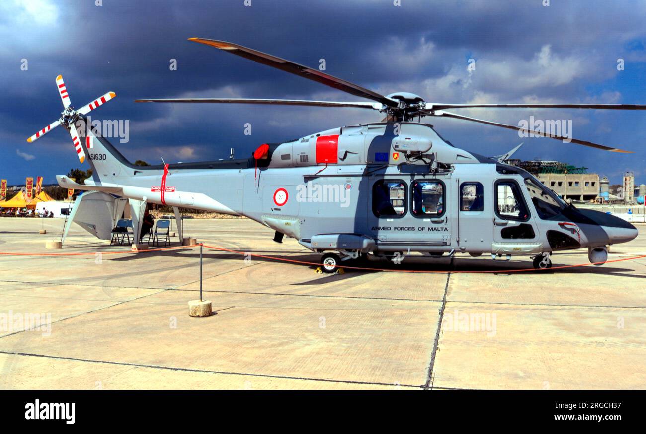 Forzi Armati ta' Malta - AgustaWestland AW139M AS1630 (msn 31625) (Forzi Armati ta' Malta - Armed Forces of Malta Air Wing) Stock Photo