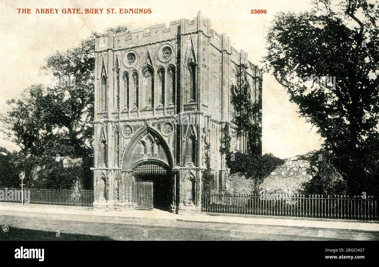 Abbey Gate, Bury St Edmunds, Suffolk Stock Photo