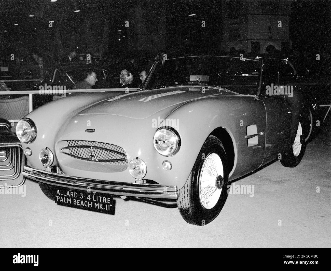 Allard 3.4 litre 'Palm Beach' Mk.II sports car. Stock Photo
