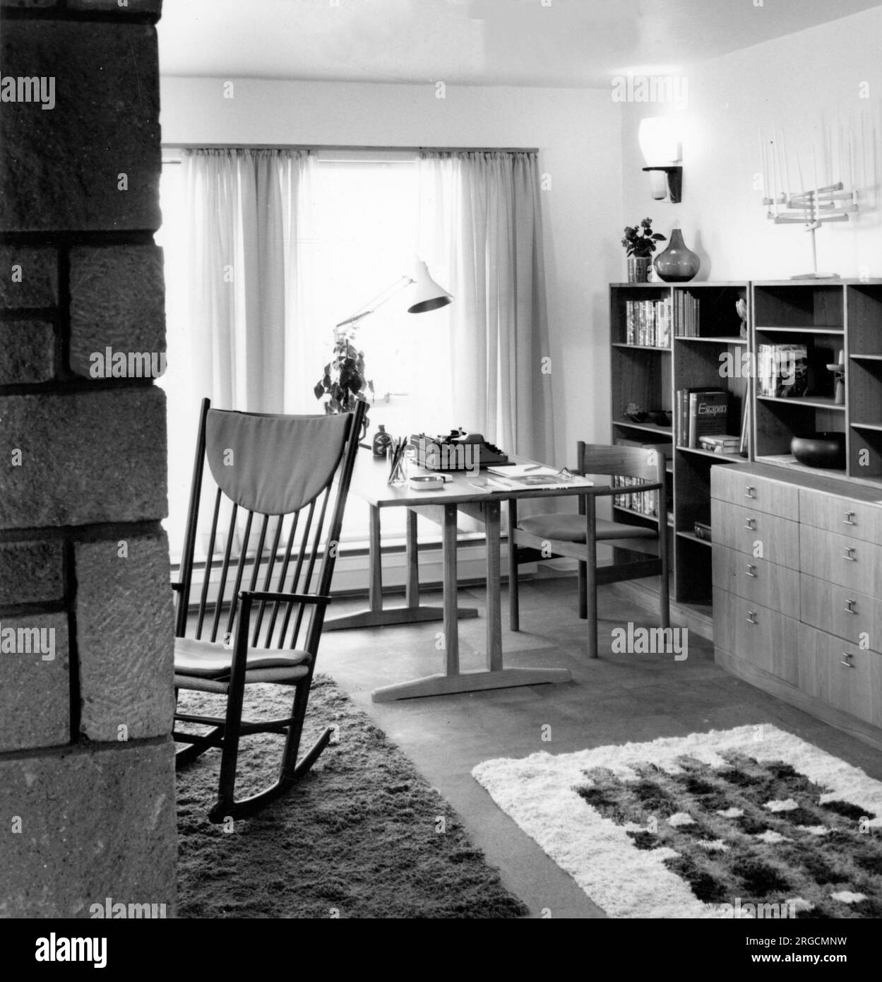 Interior design with a hint of Scandinavian influence and 'G' plan