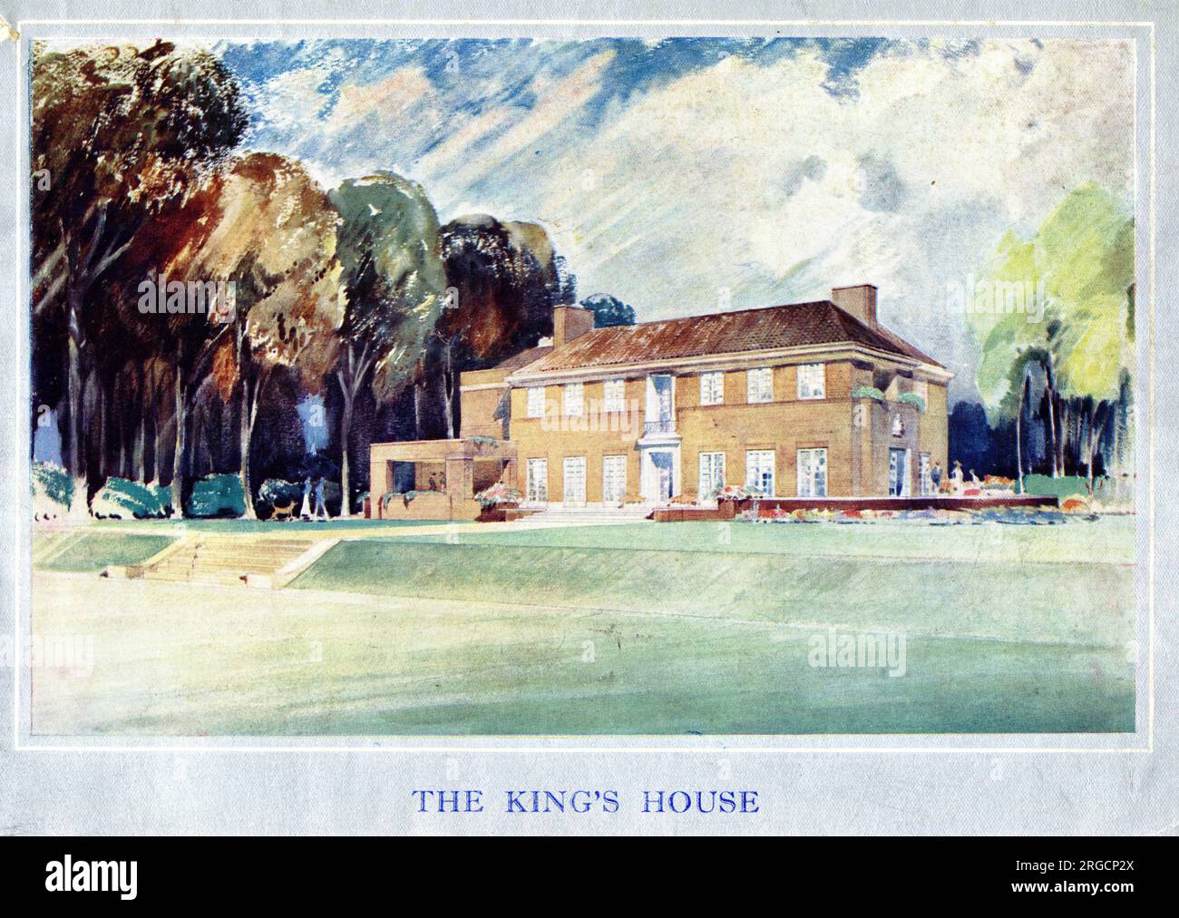The King's House, Burhill, Surrey, architect Charles Beresford Marshall