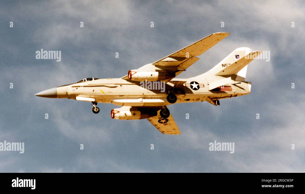 Douglas EA-3B Skywarrior N574HA (MSN 12406, ex BuAer 146454), flown by Hughes and Raytheon for radar /avionics / missile development along with at least 13 others. Scrapped in September 2010 Stock Photo