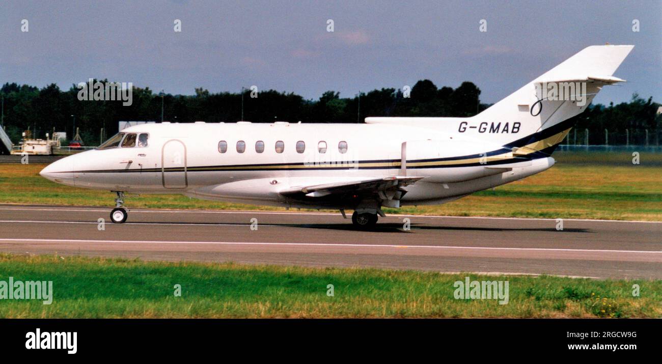 British Aerospace BAe 125-1000B G-GMAB (msn 259034). Stock Photo