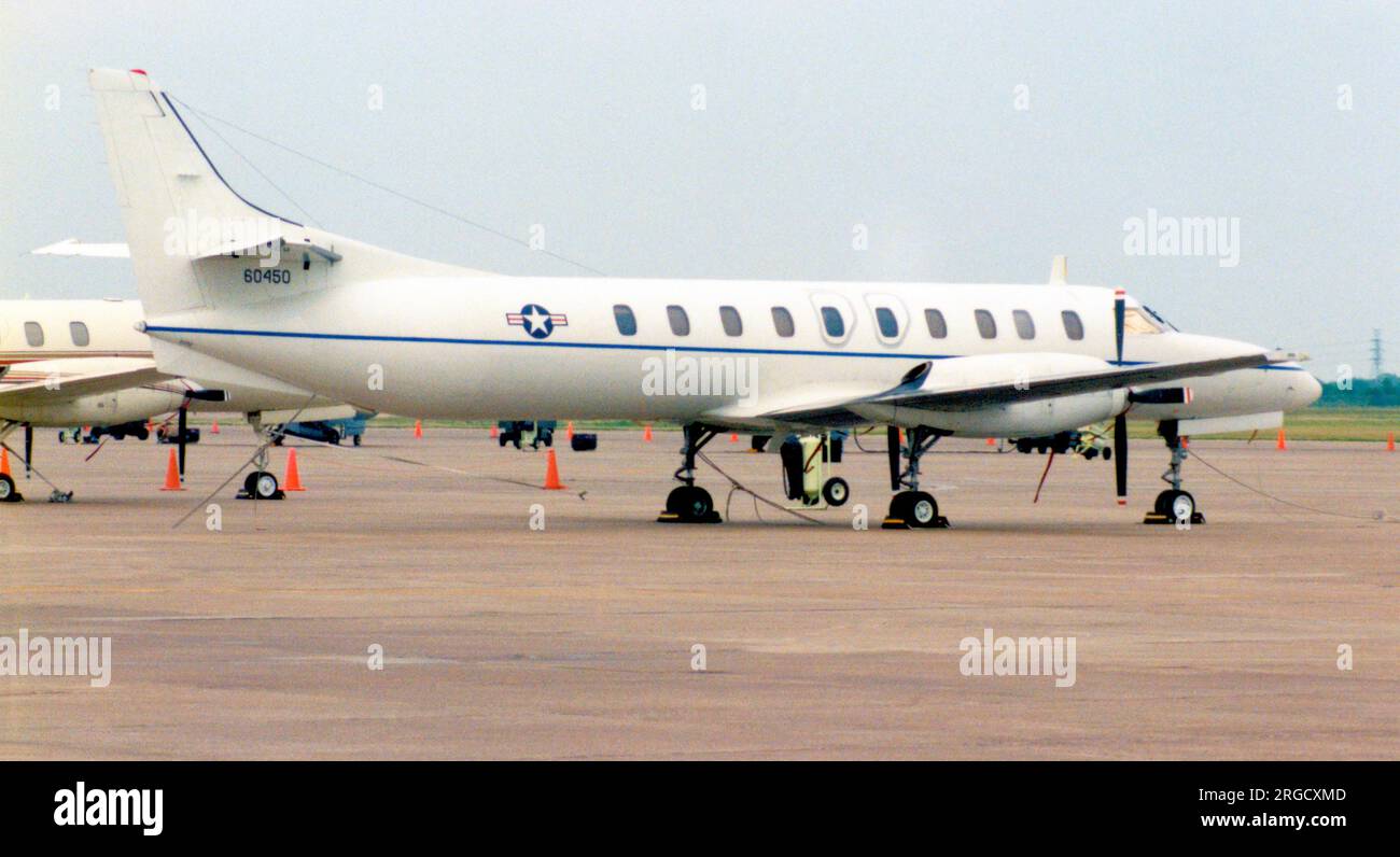 United States Air Force - Fairchild C-26A Metro III 86-0450 (MSN AC-734B), of the Texas Air National Guard, on 28 September 1992. Stock Photo