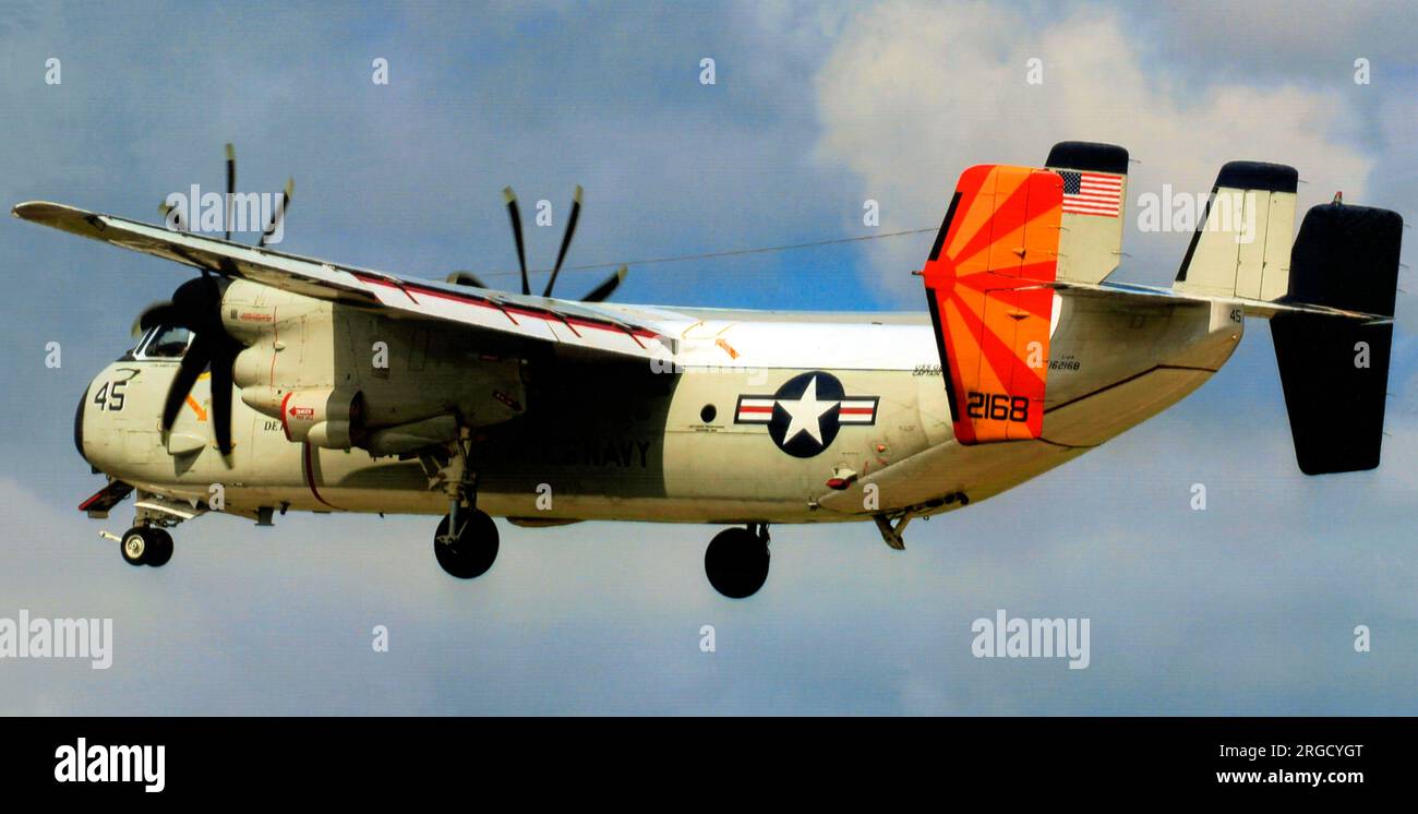 United States Navy- Grumman C-2A(R) Greyhound 162168 (MSN 48), of VRC ...