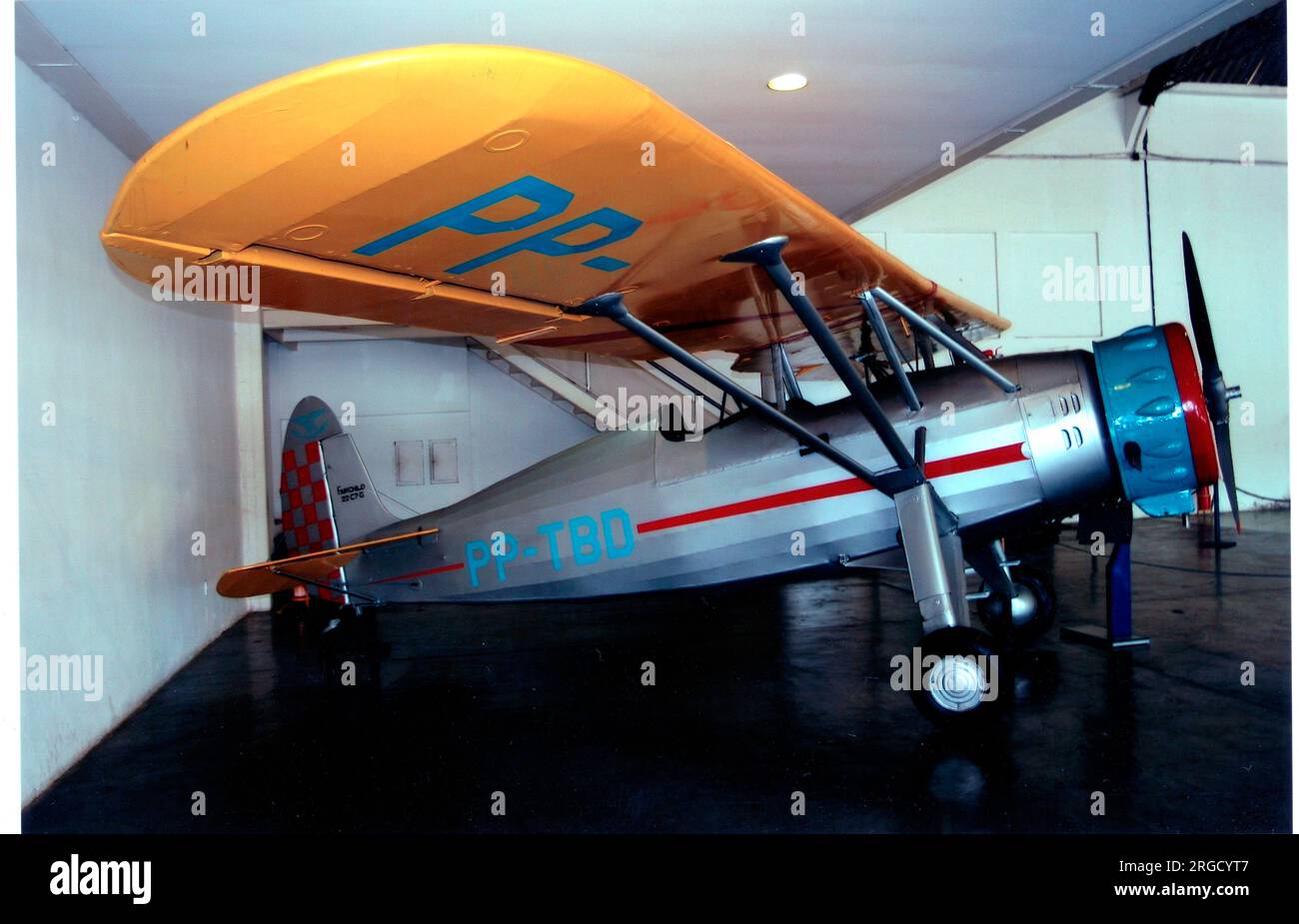 Fairchild 22C-7G PP-TBD (msn 1801), on display at the Museu Aeroespacial, Campo Dos Afonsos Stock Photo