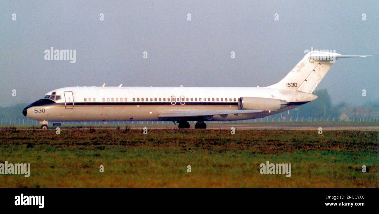 United States Navy - McDonnell Douglas C-9B Skytrain II 161530 'City of Grand Prairie' (MSN 48166 - 1084), of VR-59. Stock Photo