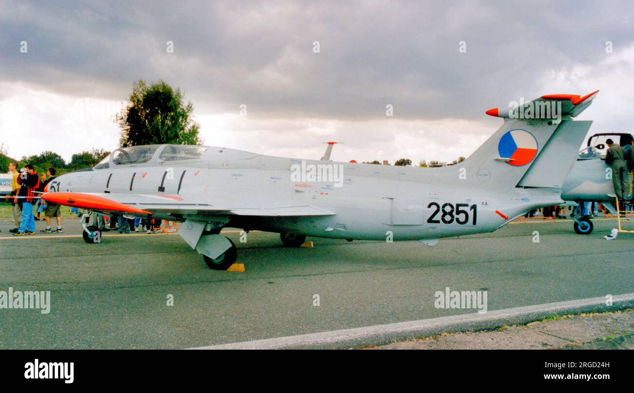 Czech Air Force - Aero L-29 Delfin 2851 (msn 892851). Stock Photo