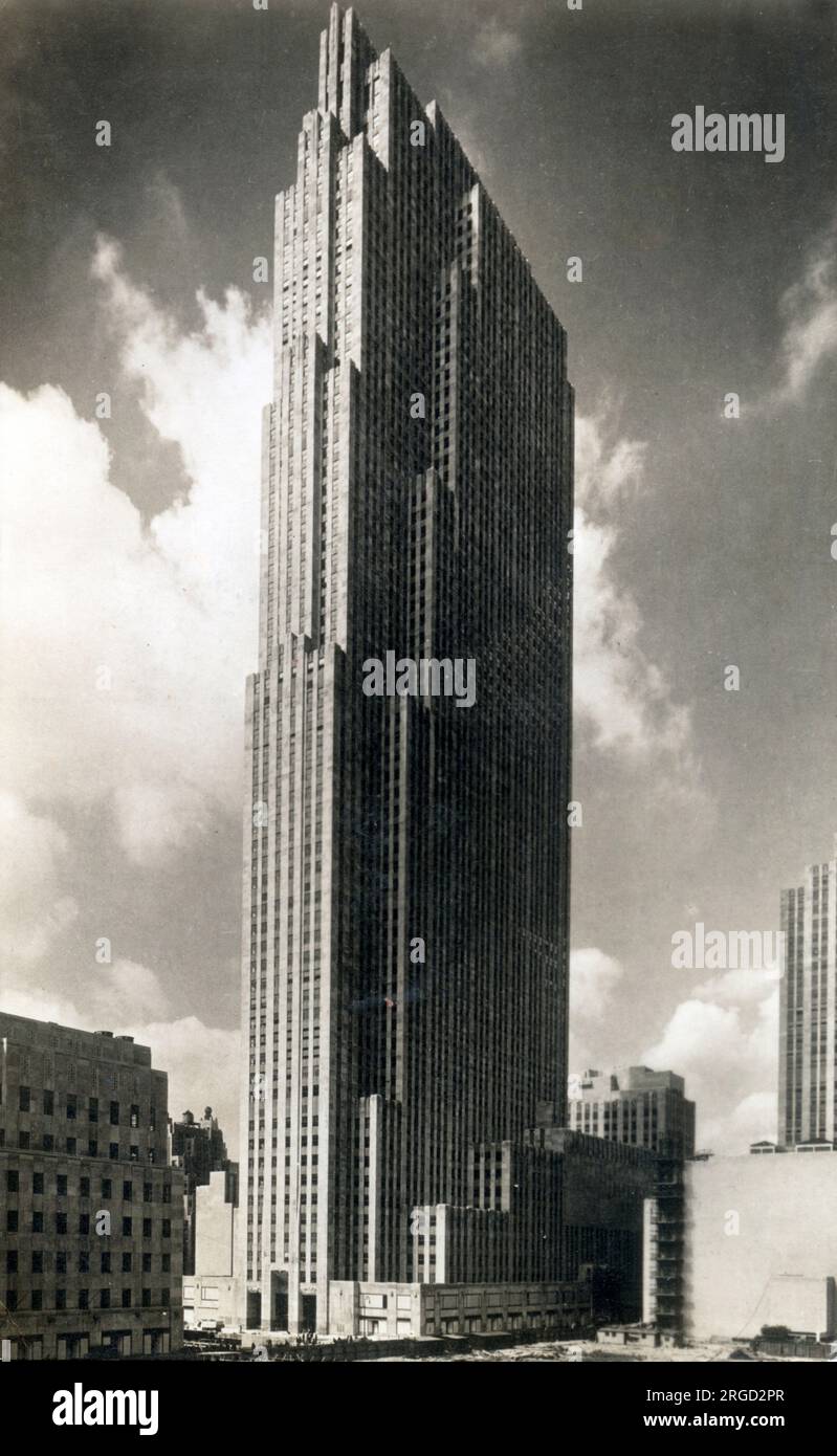 RCA Building - Rockefeller Center - 30 Rockefeller Plaza, New York, USA
