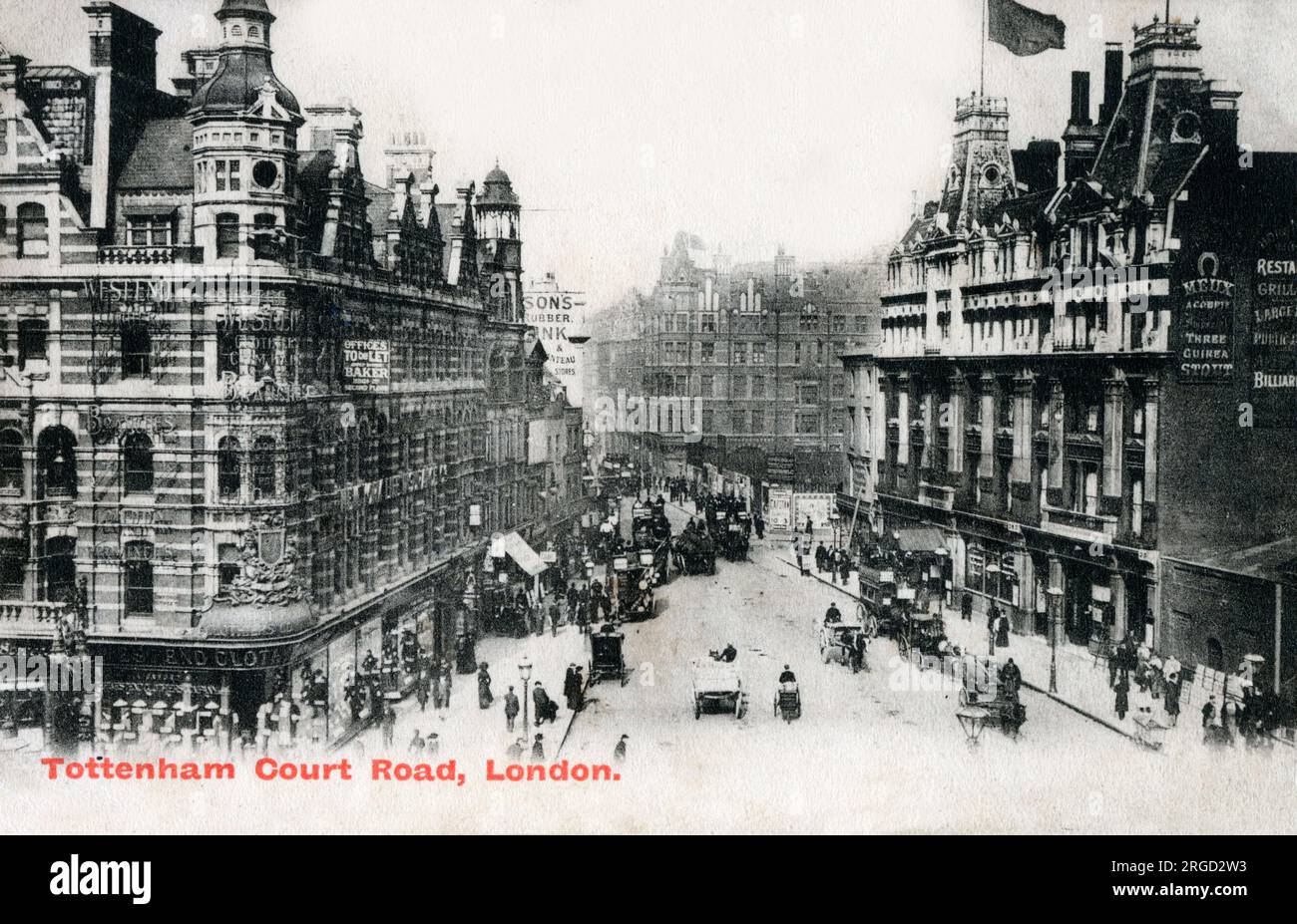 Tottenham Court Road London England Stock Photo Alamy