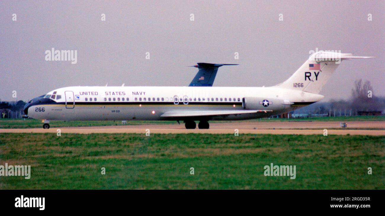 United States Navy - McDonnell Douglas C-9B Skytrain II 161266 'City of Dallas' (MSN 48137 / 982, ex Stock Photo