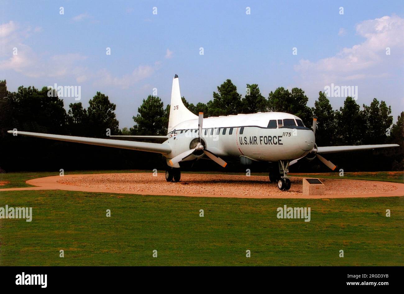 Convair T29C 521175 (MSN 414), on display at Linear Air Park, Dyess