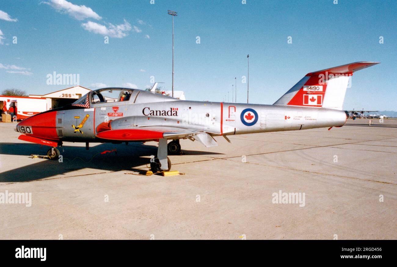 Canadian Armed Forces - Canadair CT-114 Tutor 114190 (msn 1190). Stock Photo