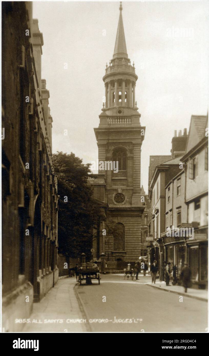All Saints Church, Oxford, Oxfordshire. Stock Photo