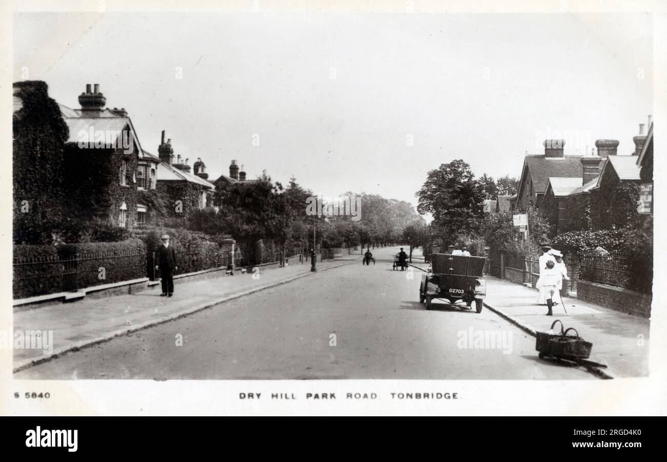 Dry Hill Park Road, Tonbridge, Kent Stock Photo Alamy