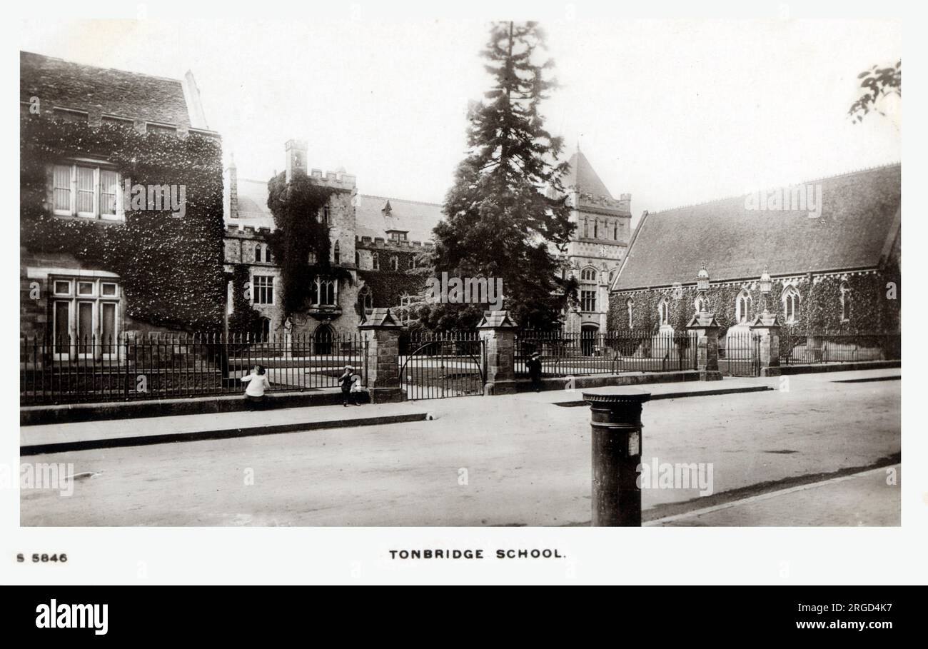 Tonbridge, Kent - Tonbridge School. Stock Photo