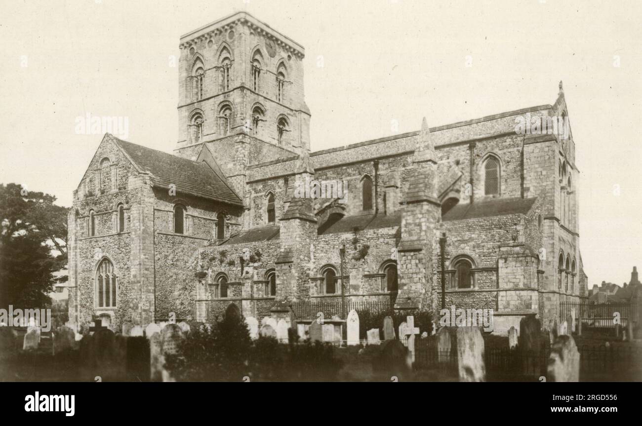 St Mary's Church, New Shoreham, Sussex Stock Photo