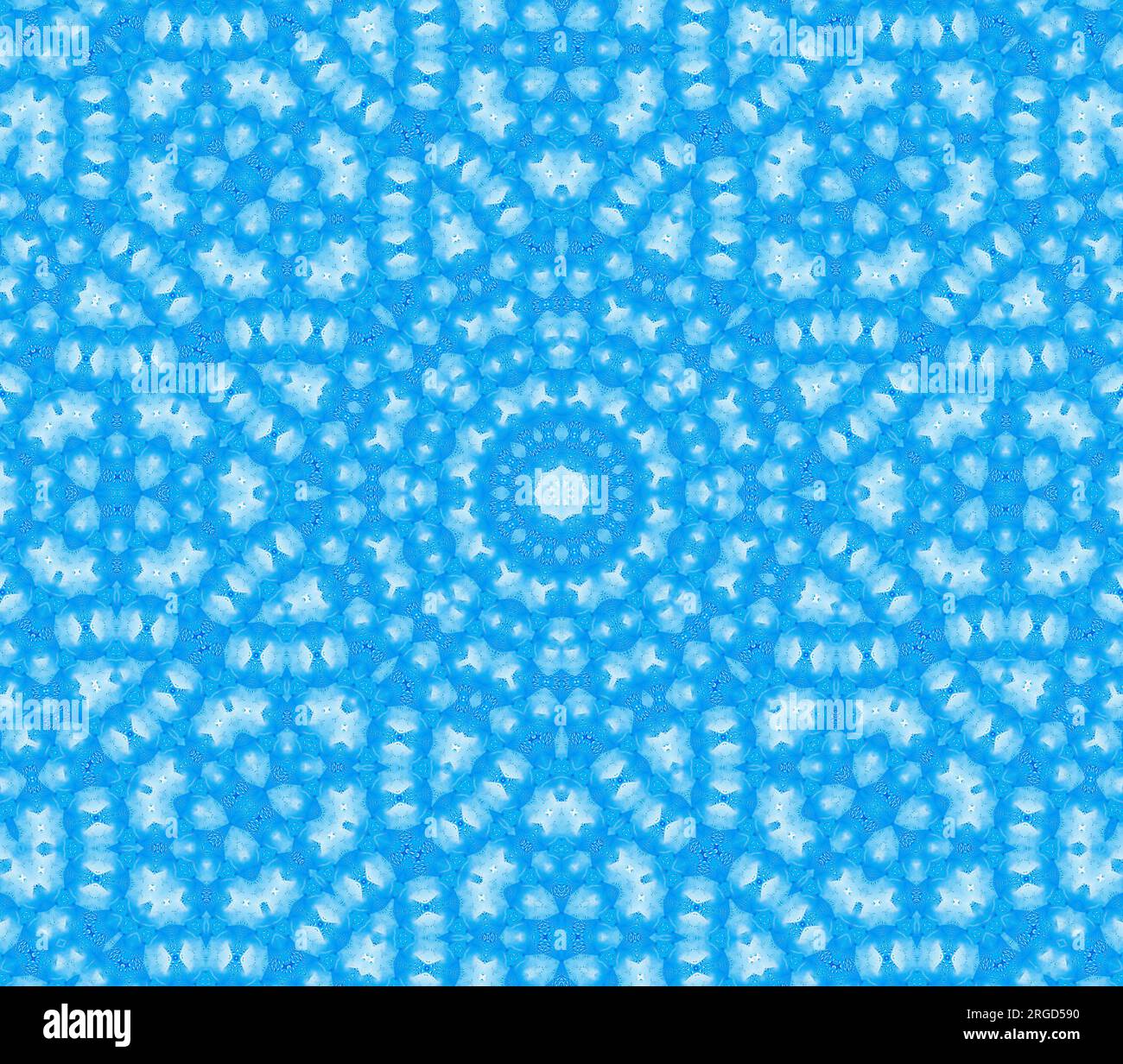 Blue abstract background with natural water drops pattern Stock Photo ...
