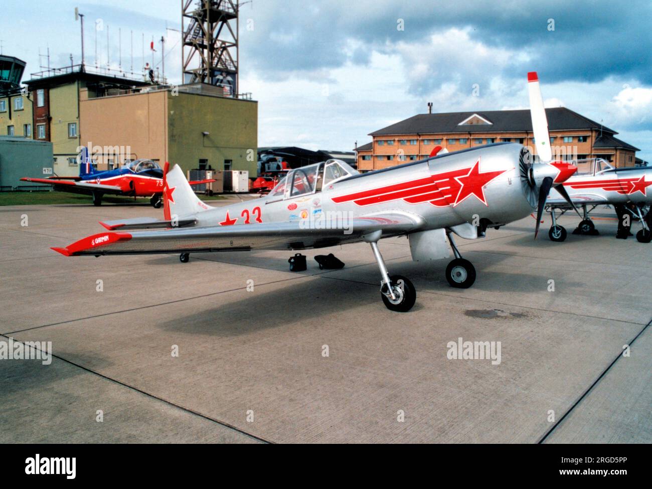 Yakovlev Yak-50 G-YAKZ - 33 (msn 853206 Stock Photo - Alamy