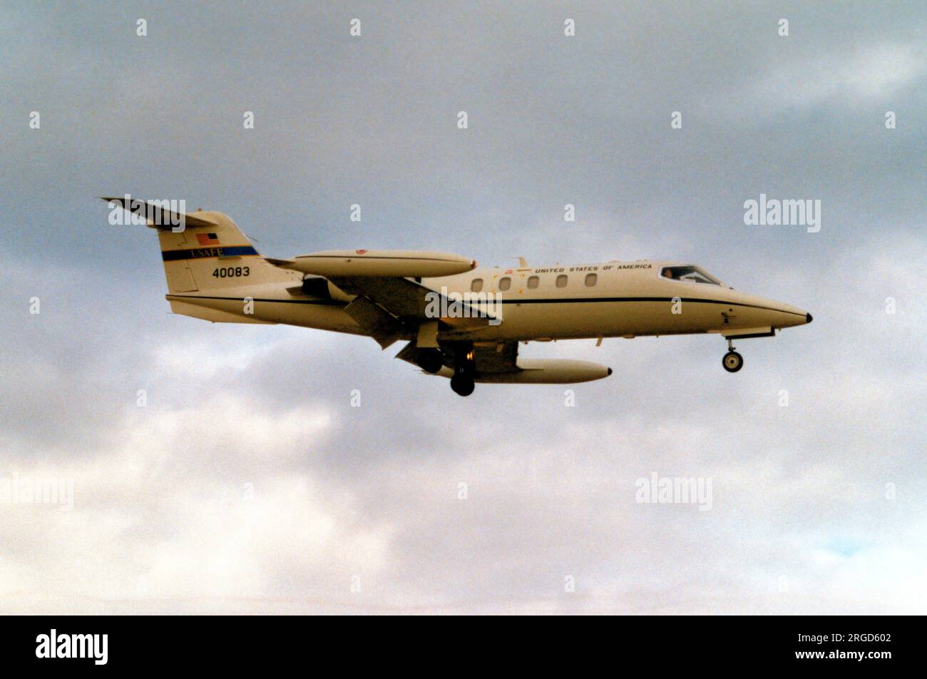 United States Air Force Gates Learjet C21A 840083 (msn 35A529 Stock Photo Alamy