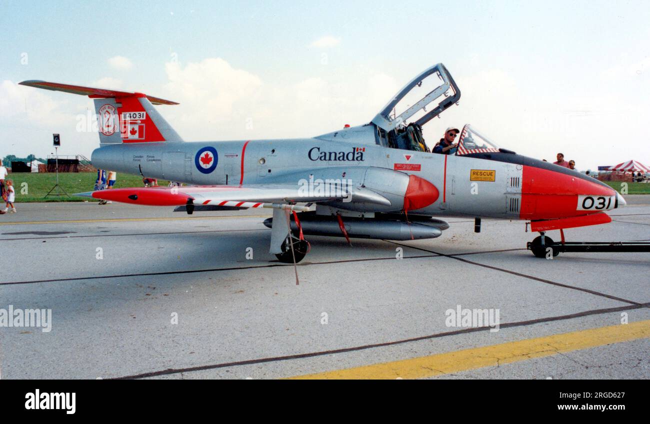 Canadian Armed Forces - Canadair CT-114 Tutor 114031 (msn 1031). Stock Photo