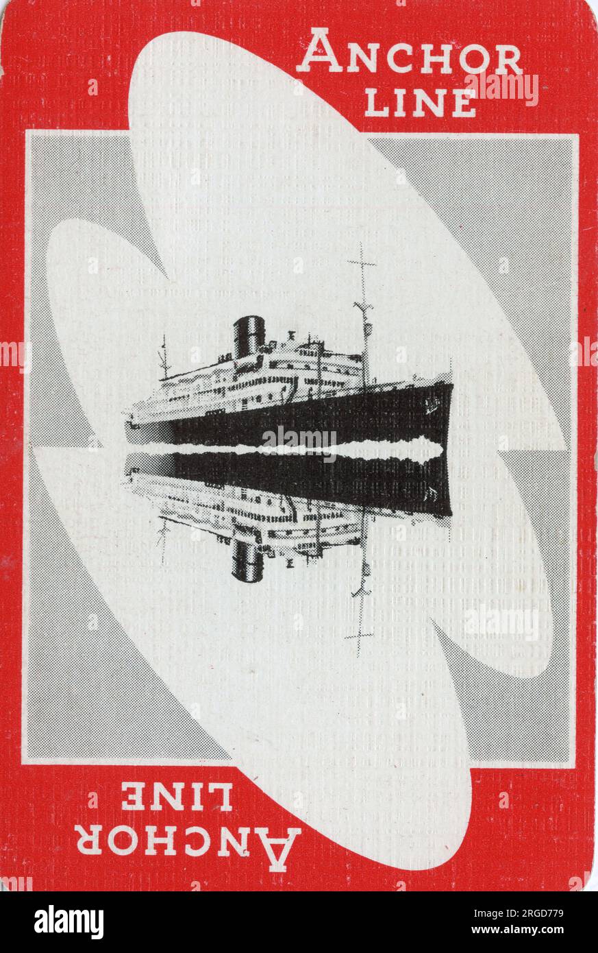 Anchor Line Steamship Company, RMS Cameronia Stock Photo Alamy