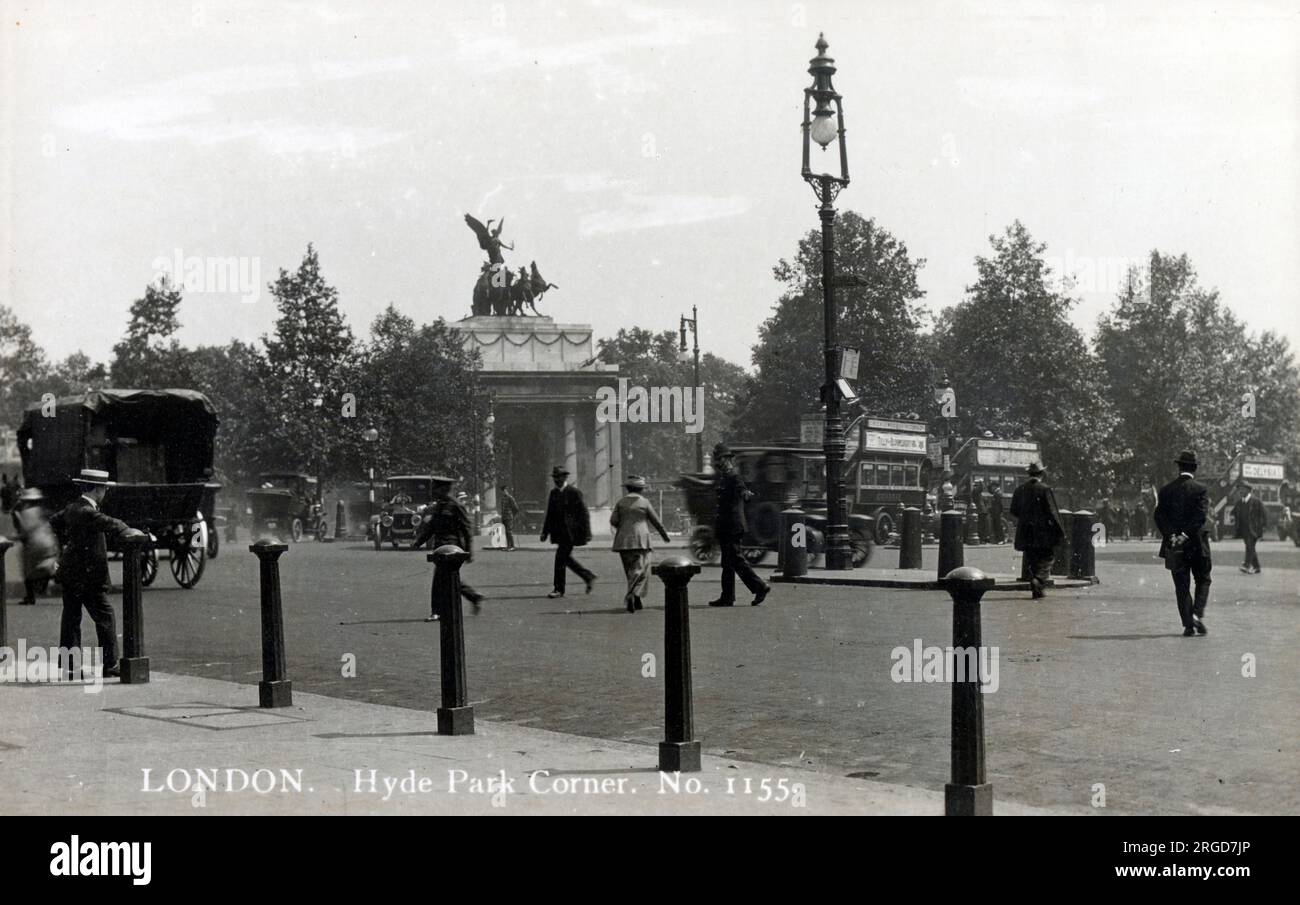 Hyde Park Corner, London Stock Photo Alamy
