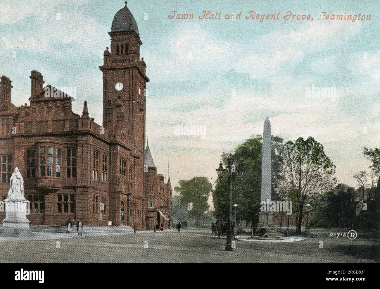 Town Hall and Regent Grove, Leamington Spa, Warwickshire Stock Photo Alamy