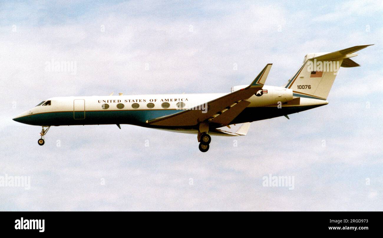 United States Air Force - Gulfstream Aerospace C-37A 01-0076 (msn 645). Stock Photo