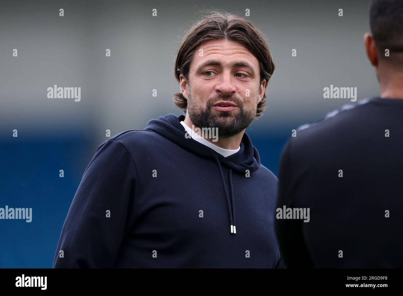 Southampton manager Russell Martin gestures on the touchline