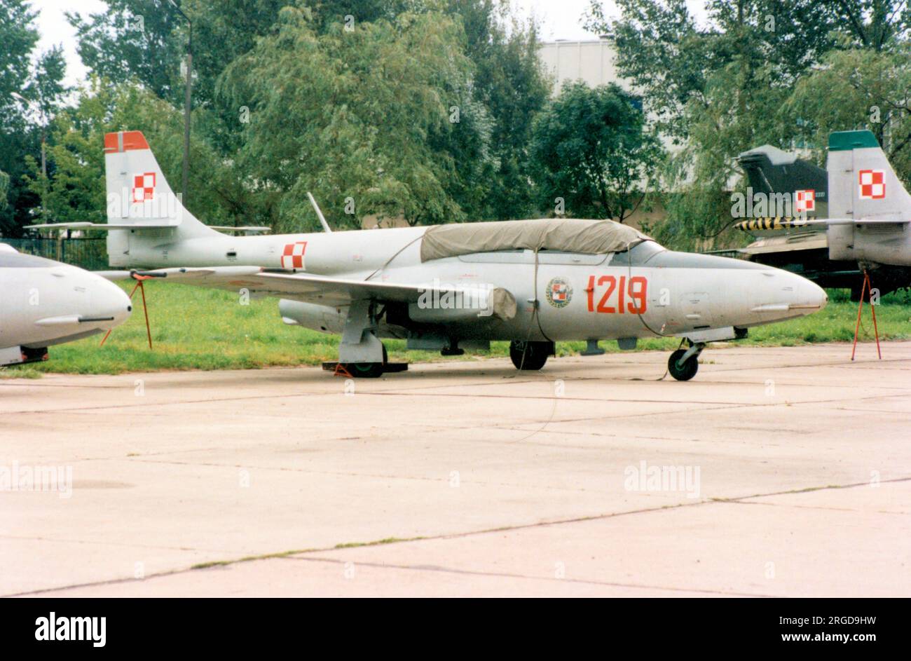 Polish Air Force - PZL-Mielec TS-11 Iskra bis D 1219 (msn 3H12-19). Stock Photo