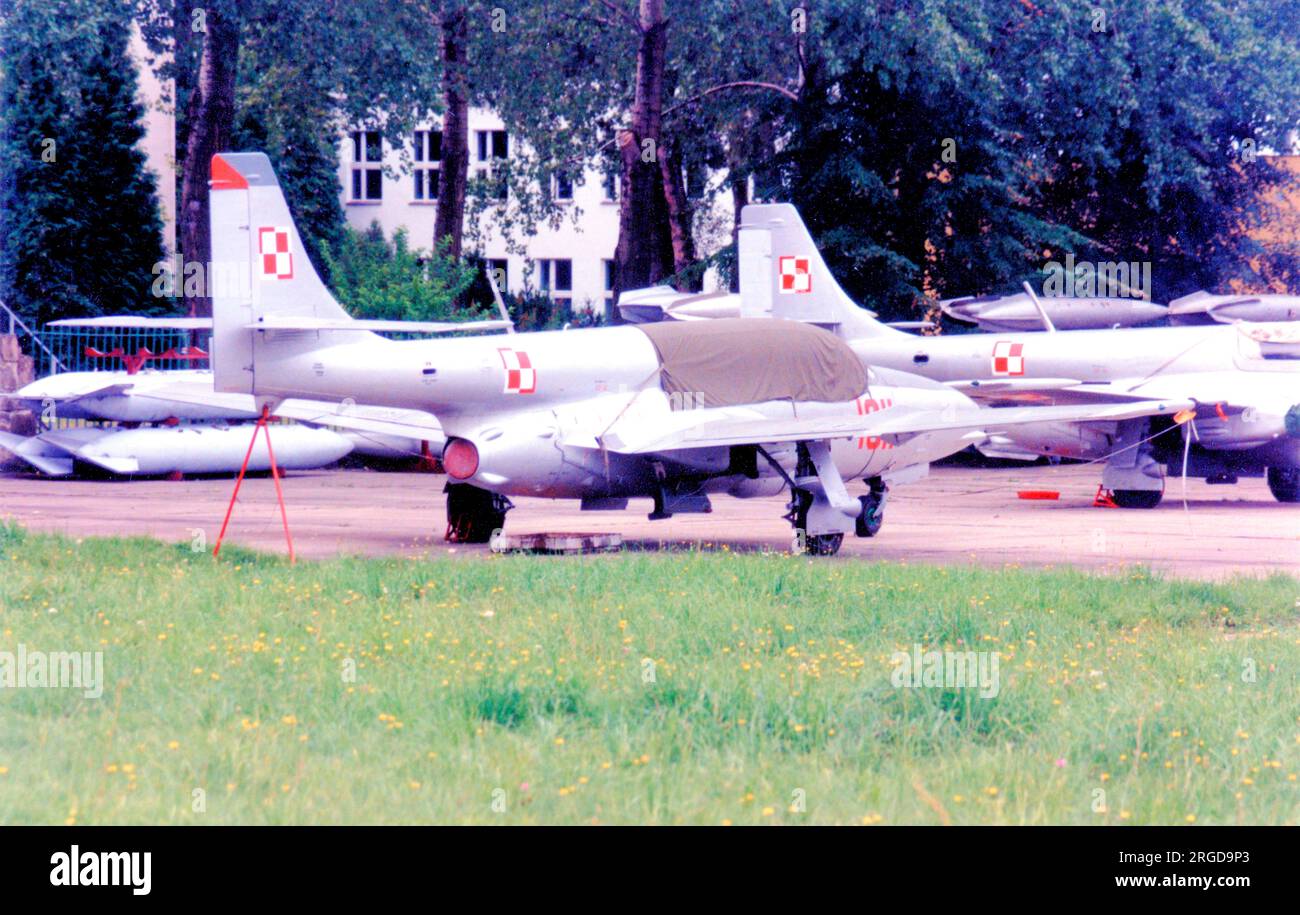 Polish Air Force - PZL-Mielec TS-11 Iskra bis DF 1611 (msn 3H16-11). Stock Photo