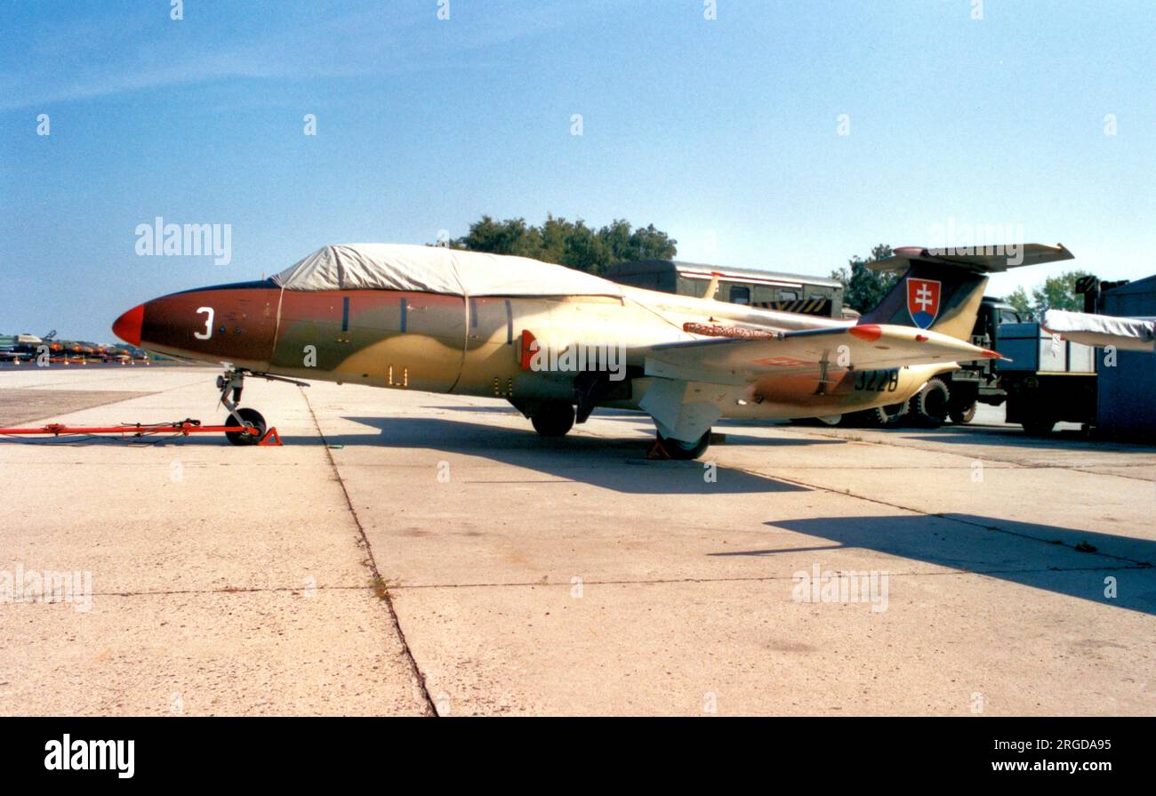 Slovak Air Force - Aero L-29 Delfin 3228 (msn 993228) Stock Photo