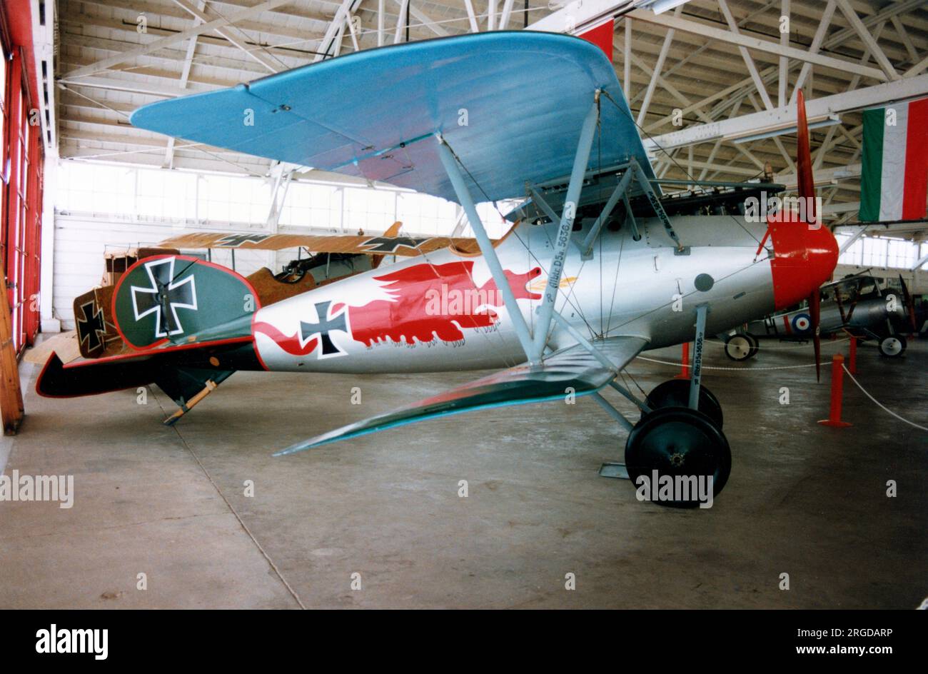 Albatros D.Va replica NX36DV (msn 0036, company model L.24), reproduced ...