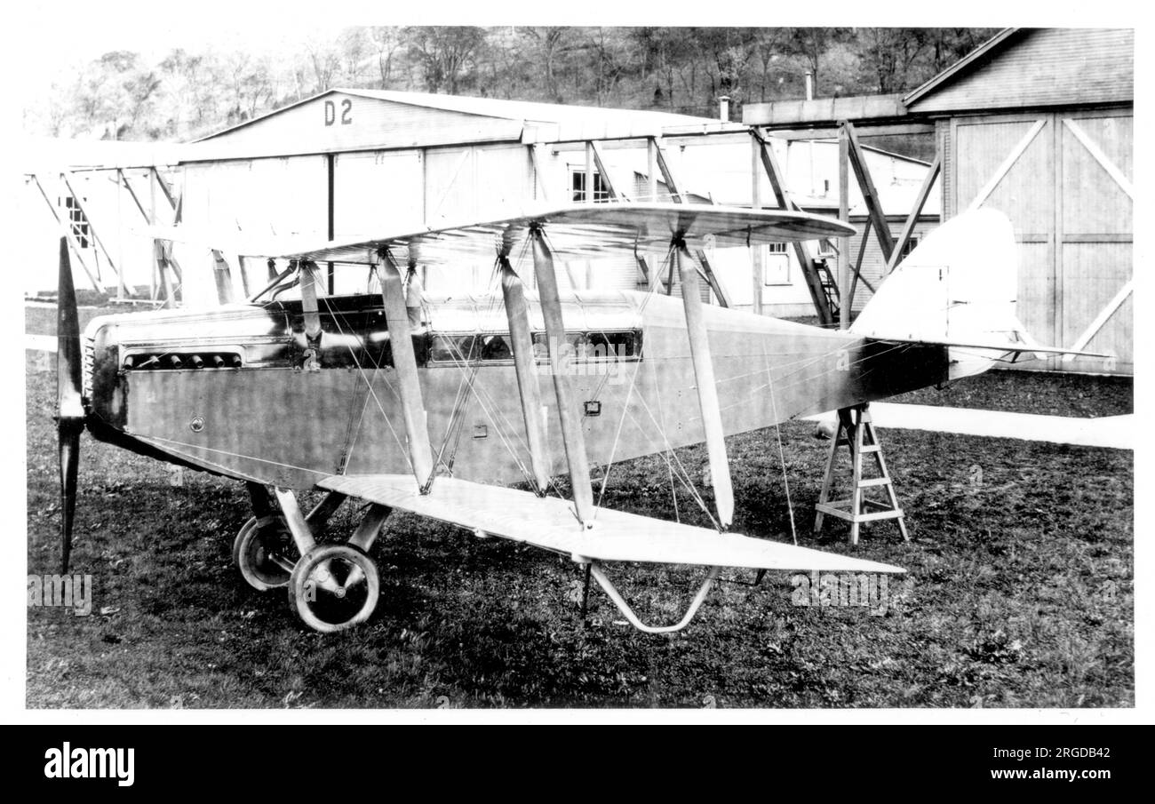 Dayton-Wright KT Cabin Cruiser (aka Limousine), a heavily modified Dayton-Wright-built Airco DH-4. Stock Photo