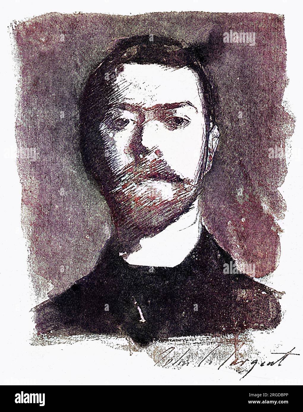 JOHN SINGER SARGENT (1856 - 1925), American artist. Stock Photo