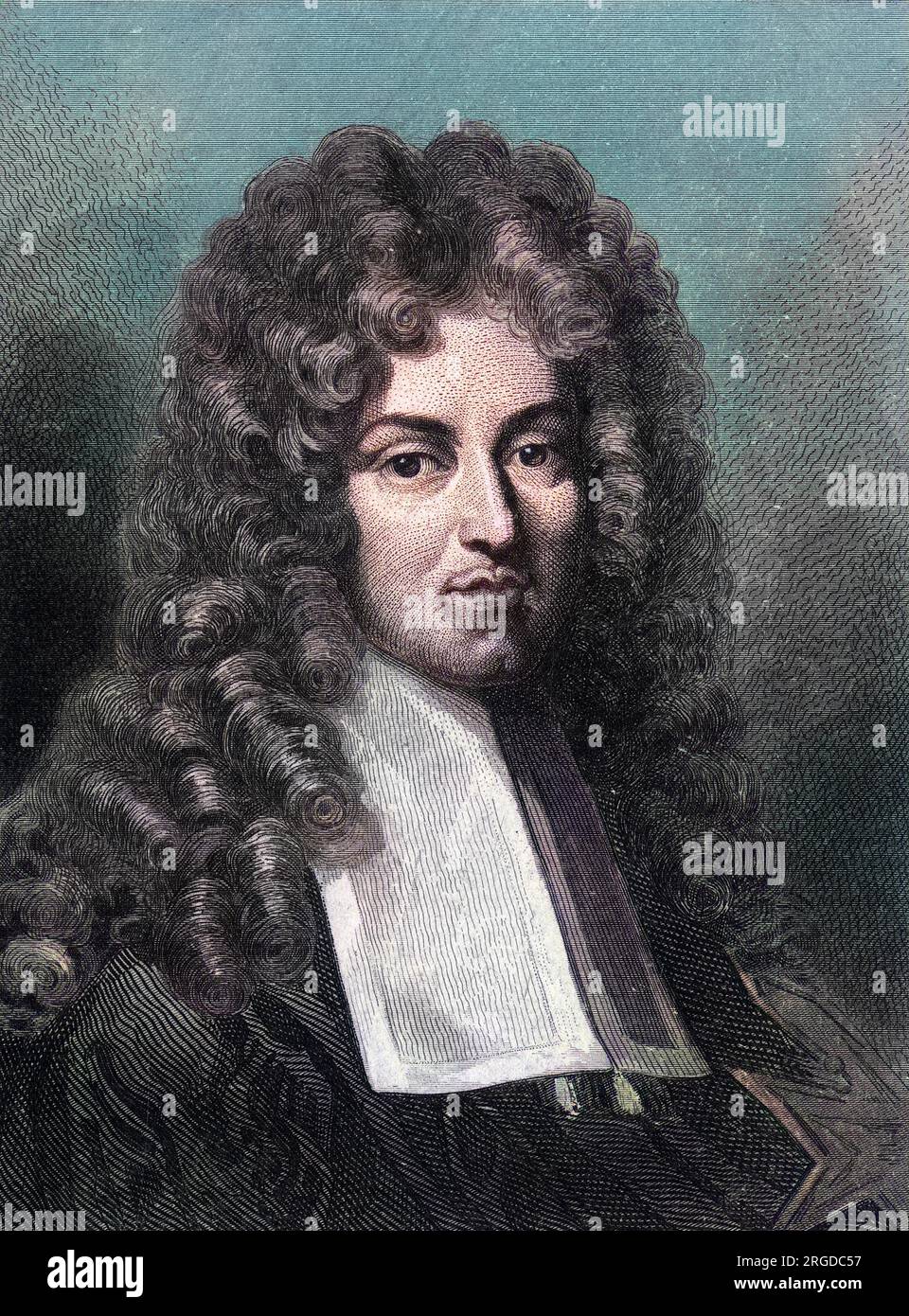 JEAN-BAPTISTE COLBERT, marquis de SEIGNELAY French statesman, son of the minister Colbert. Stock Photo