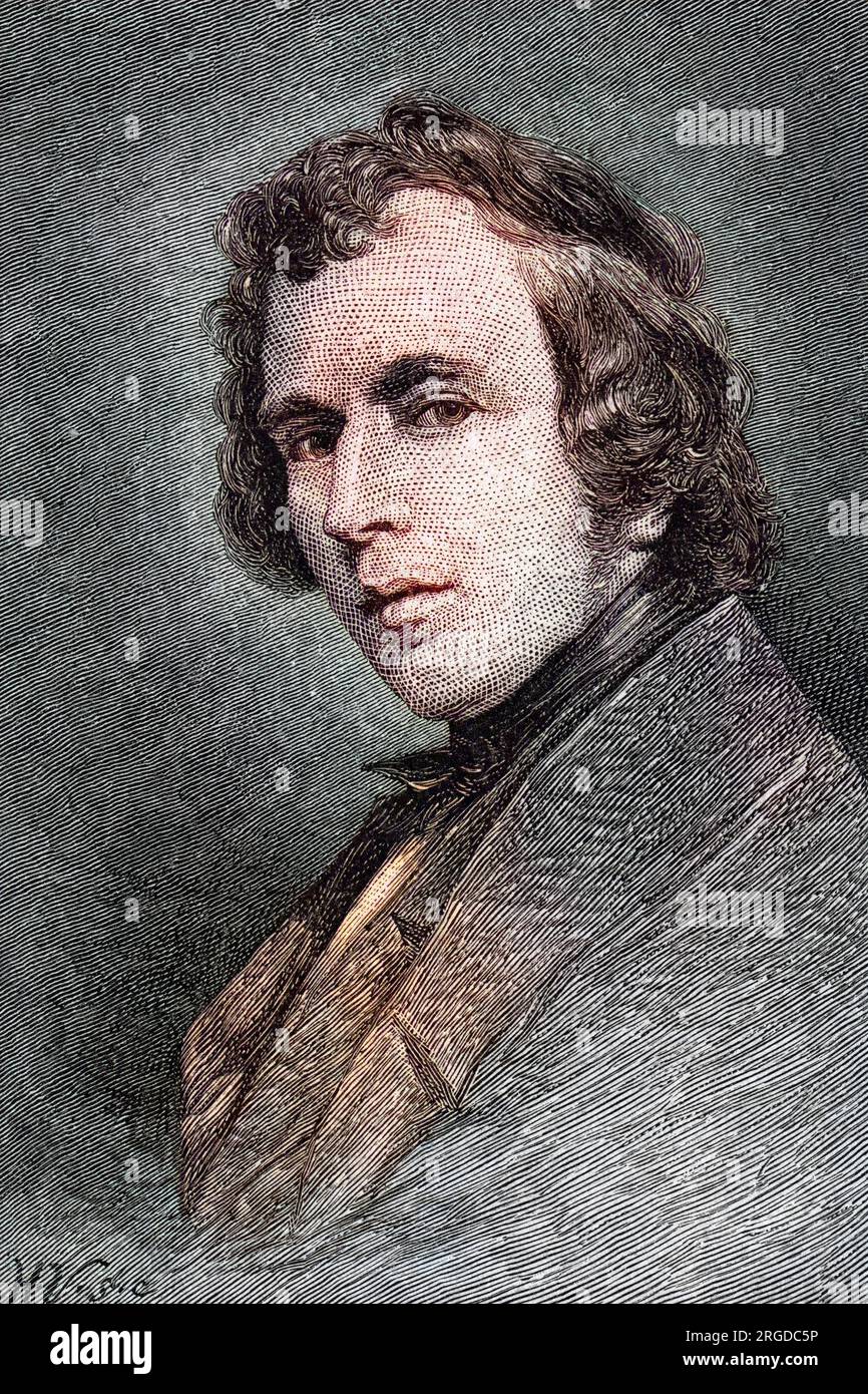 JOSEPH SEVERN artist, friend of John Keats Stock Photo Alamy
