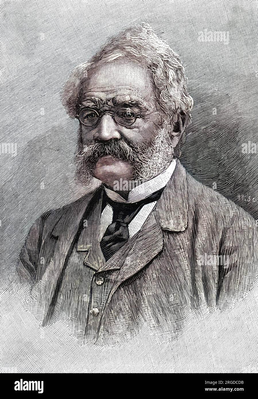 ERNST WERNER von SIEMENS German engineer Stock Photo Alamy