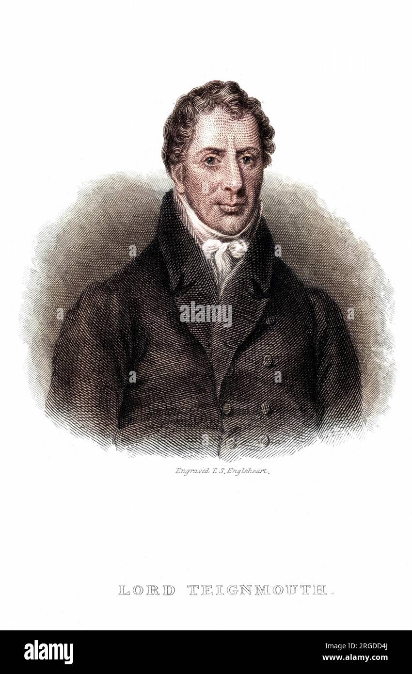 JOHN SHORE, first baron TEIGNMOUTH Statesman, of India