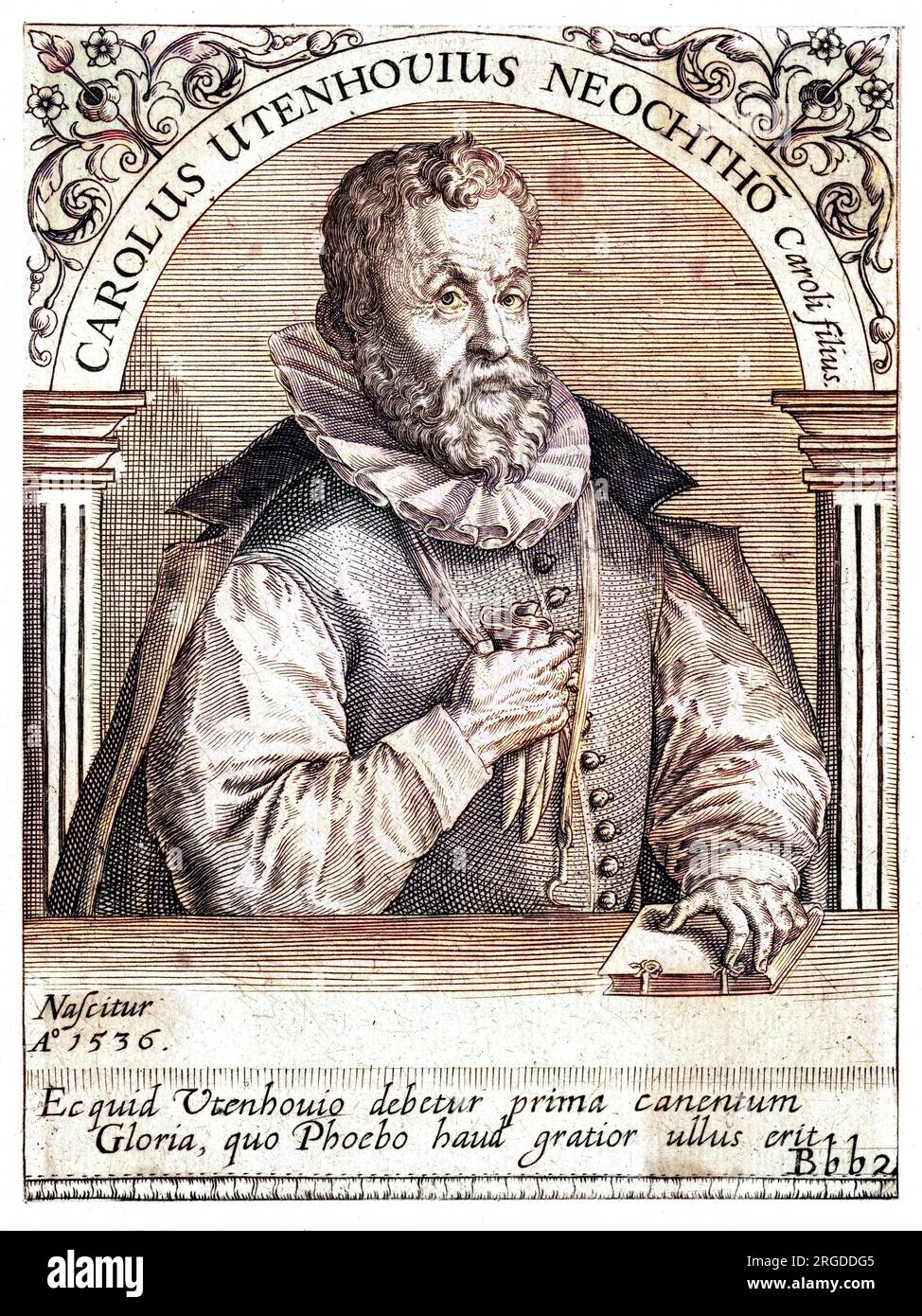 KARL UTENHOVE German linguist Stock Photo Alamy