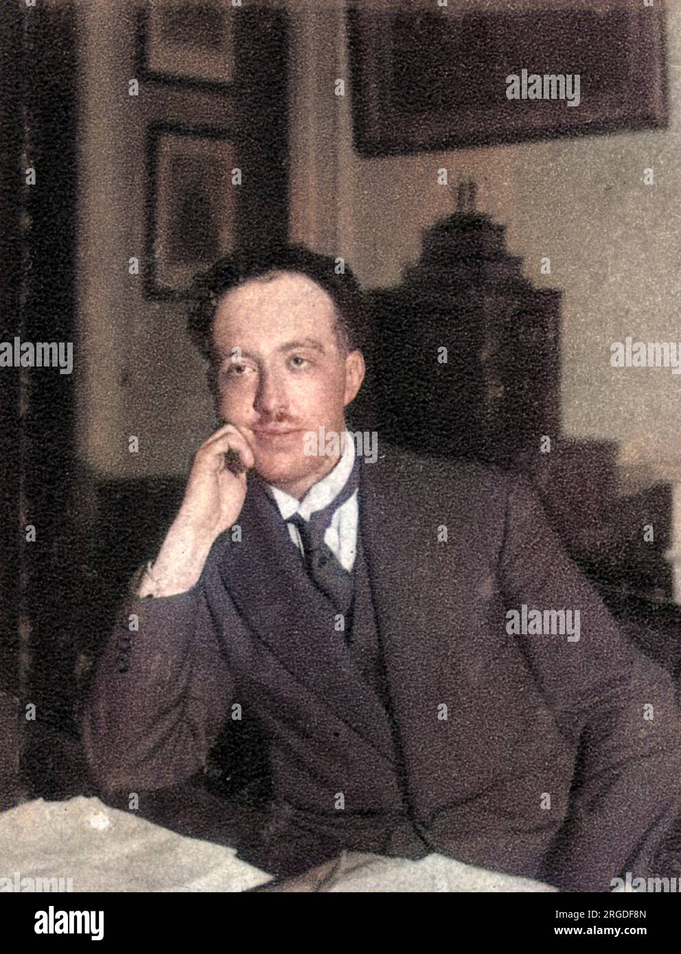 Prince LOUIS VICTOR DE BROGLIE French scientist, photographed in 1933